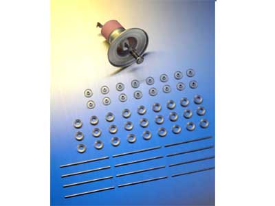 Molybd?n Supporting rod and Cap